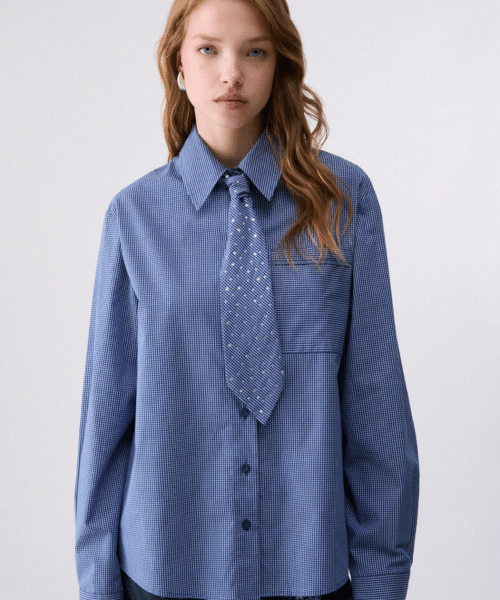Chemise avec cravate