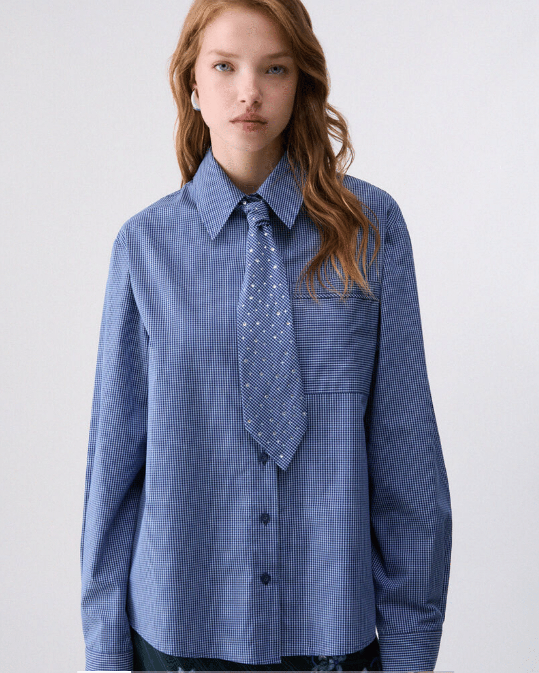 Chemise avec cravate