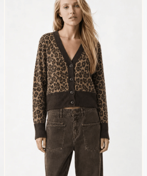 Gilet léopard